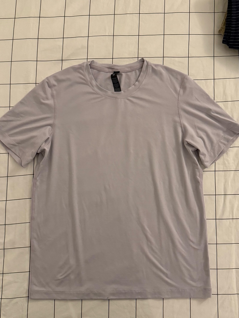 Lululemon Soft Jersey Short-Sleeve Shirt - Heathered Lavender